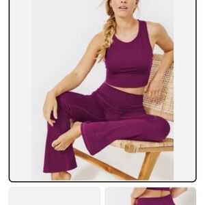 Lilly Pulitzer Magenta Straight Leg Pants